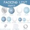 156pcs Dusty Blue Balloon Arch Kit Different Sizes Light blue Baby Blue and White and Clear Latex Balloons Garland Arch Kit for Baby Shower Gender Reveal Wedding Birthday Decorations for Boy Men